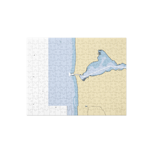 Eldean Shipyard (Macatawa, MI) NOAA Chart Jigsaw Puzzle