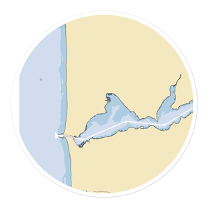 Yacht Basin Marina (Macatawa, MI) NOAA Chart Sticker