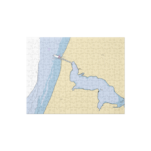 Charlies Marine Service & Repair (Mears, MI) NOAA Chart Jigsaw Puzzle