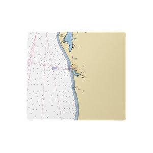 Star Port Marina (Ludington, MI) NOAA Chart  Gaming Mouse Pad