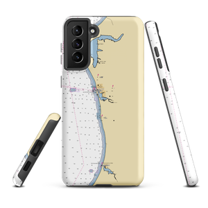 Ludington Yacht Club (Ludington, MI) NOAA Chart Samsung Phone Case