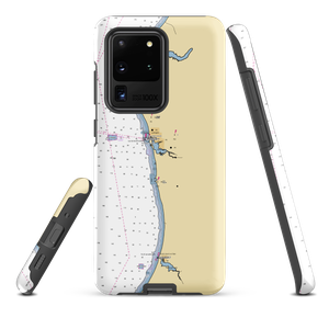 Pere Pointe Marina (Ludington, MI) NOAA Chart Samsung Phone Case