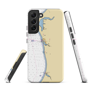 Crosswinds Marina (Ludington, MI) NOAA Chart Samsung Phone Case