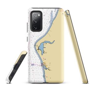 North Bayou Resort and Marina (Ludington, MI) NOAA Chart Samsung Phone Case