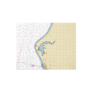 North Bayou Resort and Marina (Ludington, MI) NOAA Chart Jigsaw Puzzle