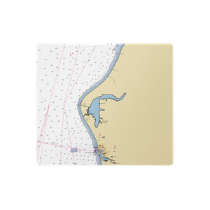 North Bayou Resort and Marina (Ludington, MI) NOAA Chart  Gaming Mouse Pad