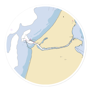 Shipwatch Marina (Eastlake, MI) NOAA Chart Sticker