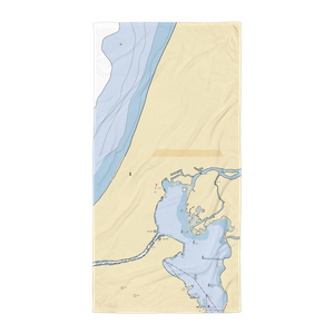 Pier 31 Marina and Campground (Eastlake, MI) NOAA Chart Towel