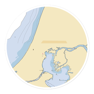 Pier 31 Marina and Campground (Eastlake, MI) NOAA Chart Sticker