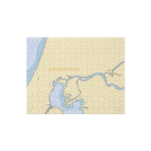 Insta Launch Campground & Marina (Eastlake, MI) NOAA Chart Jigsaw Puzzle