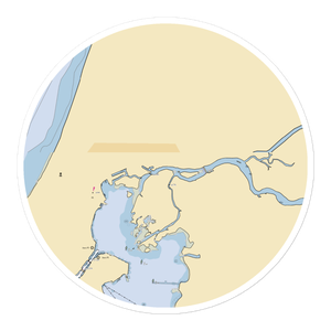 Insta Launch Campground & Marina (Eastlake, MI) NOAA Chart Sticker