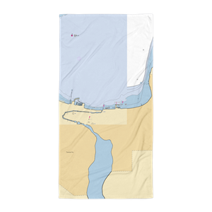 West Bay Beach Resort (Traverse City, MI) NOAA Chart Towel