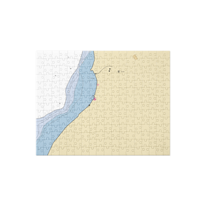 East Bay Harbor Marina (Traverse City, MI) NOAA Chart Jigsaw Puzzle