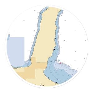 Bayshore Marine Center (Traverse City, MI) NOAA Chart Sticker