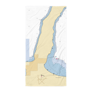 Elmwood Township Marina (Traverse City, MI) NOAA Chart Towel