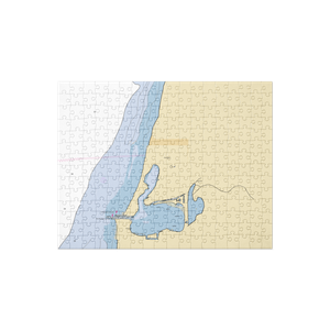 Arcadia Veterans Memorial Marina (Arcadia, MI) NOAA Chart Jigsaw Puzzle