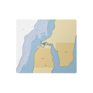 Edward C Grace Memorial Marina (Old Mission, MI) NOAA Chart  Gaming Mouse Pad