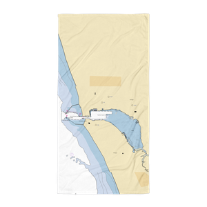 Frankfort Municipal Marina (Elberta, MI) NOAA Chart Towel