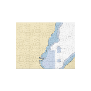 Suttons Bay Yacht Club (Suttons Bay, MI) NOAA Chart Jigsaw Puzzle