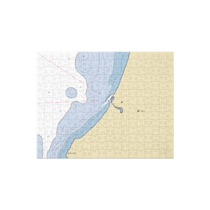 Leland Township Marina (Leland, MI) NOAA Chart Jigsaw Puzzle