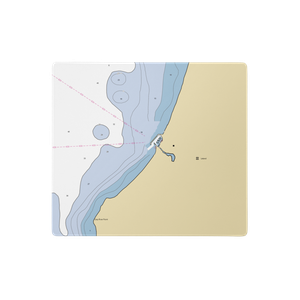 Leland Township Marina (Leland, MI) NOAA Chart  Gaming Mouse Pad