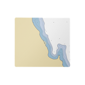 Ahgosatown Landing Marina and RV (Omena, MI) NOAA Chart  Gaming Mouse Pad