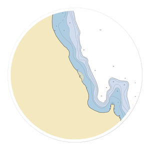 Ahgosatown Landing Marina and RV (Omena, MI) NOAA Chart Sticker