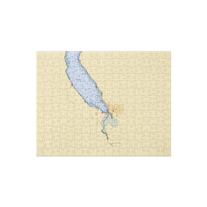 Four Seasons Marina (East Jordan, MI) NOAA Chart Jigsaw Puzzle