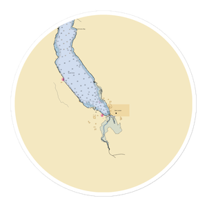 Four Seasons Marina (East Jordan, MI) NOAA Chart Sticker