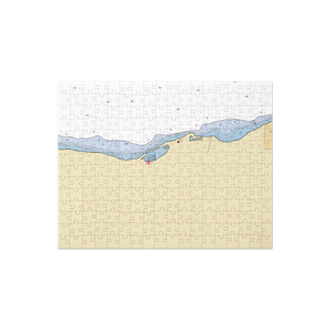 Bay Harbor Yacht Club (Petoskey, MI) NOAA Chart Jigsaw Puzzle