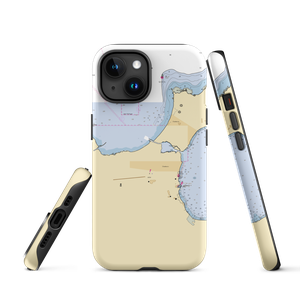 Charlevoix City Marina (Charlevoix, MI) NOAA Chart  Tough iPhone Case