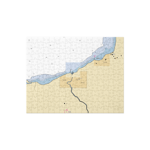 Petoskey Municipal Marina (Petoskey, MI) NOAA Chart Jigsaw Puzzle