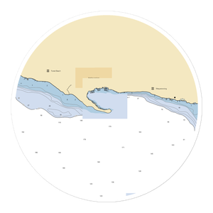 Harbor Springs Municipal Marina (Petoskey, MI) NOAA Chart Sticker