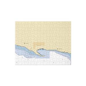 Ford Park Municipal Ramp (Petoskey, MI) NOAA Chart Jigsaw Puzzle