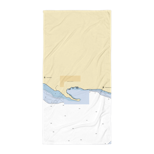 Ford Park Municipal Ramp (Petoskey, MI) NOAA Chart Towel