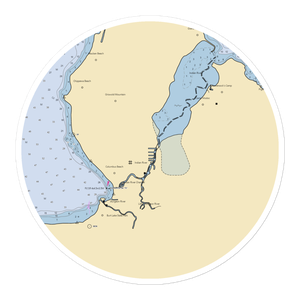 Howe Marine (Indian River, MI) NOAA Chart Sticker