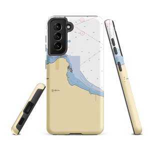 Straits State Harbor (Mackinaw City, MI) NOAA Chart Samsung Phone Case