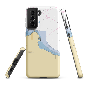 Straits State Harbor (Mackinaw City, MI) NOAA Chart Samsung Phone Case