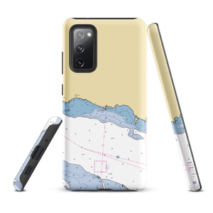 Bois Blanc Island Marina (Cheboygan, MI) NOAA Chart Samsung Phone Case