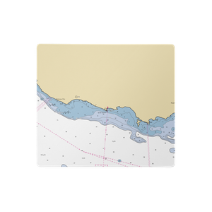 Bois Blanc Island Marina (Cheboygan, MI) NOAA Chart  Gaming Mouse Pad