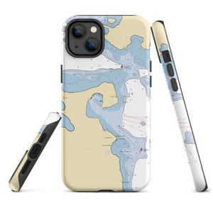 Beaver Island Marina (Beaver Island, MI) NOAA Chart  Tough iPhone Case