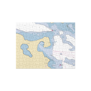 Beaver Island Marina (Beaver Island, MI) NOAA Chart Jigsaw Puzzle