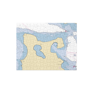 Beaver Island Municipal Marina (Beaver Island, MI) NOAA Chart Jigsaw Puzzle