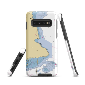 St Ignace Municipal Marina (Mackinac Island, MI) NOAA Chart Samsung Phone Case