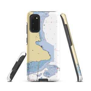 St Ignace Municipal Marina (Mackinac Island, MI) NOAA Chart Samsung Phone Case