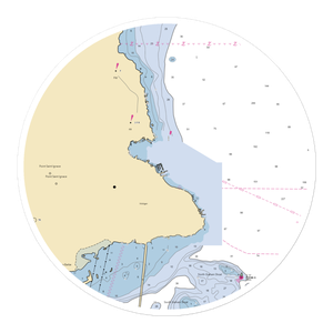 St Ignace Municipal Marina (Mackinac Island, MI) NOAA Chart Sticker