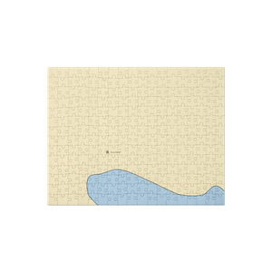 Bruce Mines Marina (Drummond Island, MI) NOAA Chart Jigsaw Puzzle