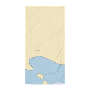 Bruce Mines Marina (Drummond Island, MI) NOAA Chart Towel