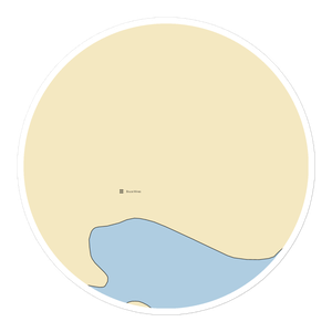 Bruce Mines Marina (Drummond Island, MI) NOAA Chart Sticker