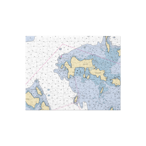 Whiskey Bay Resort (De Tour Village, MI) NOAA Chart Jigsaw Puzzle